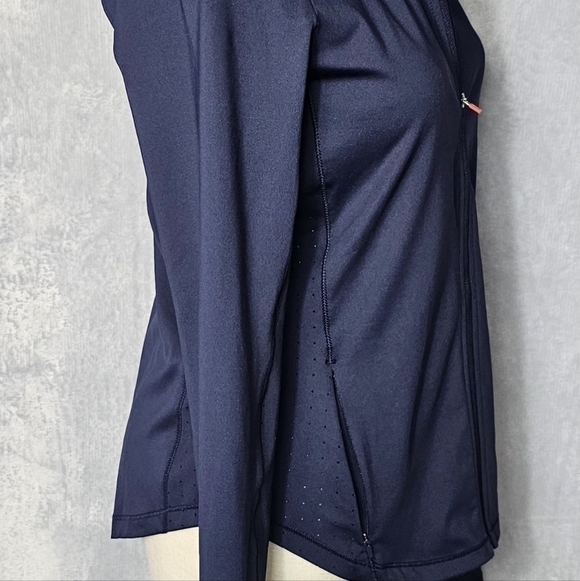🆕Spyder Active Womens Full Zip Navy Track Jacket NWT $88 Size Small - Picture 13 of 14